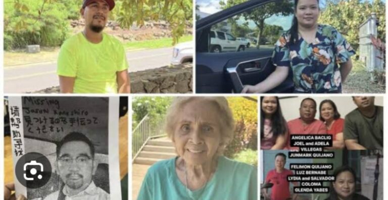 MAUI RELEASES NAMES OF 388 PEOPLE STILL MISSING AFTER DEADLY WILDFIRE